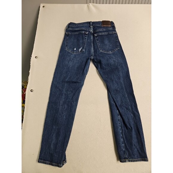 Lucky Brand Authenic Straight Crop  Jeans Distressed Womens Size 2/26 - Picture 8 of 8